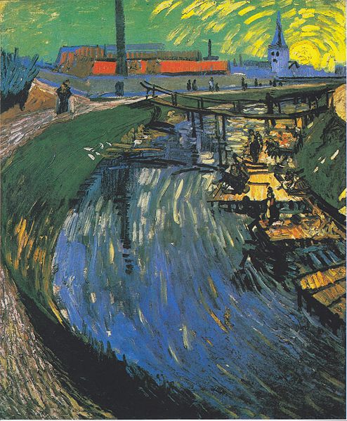 Vincent van Gogh | Der Kanal "La Roubine du Roi" mit Waschfrauen | 1888 | Privatbesitz, USA